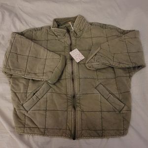 Free People Dolman Quilted Jacket